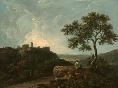 Tivoli- The Temple of the Sybil and the Campagna by Richard Wilson